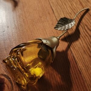 Vintage Avon "Courting Rose" Empty Perfume Decanter